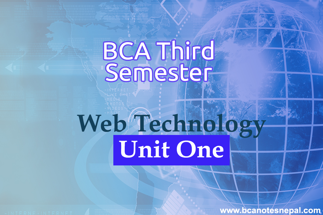 Unit 1 Introduction || Web Technology || BCA Third Semester ||Notes ...